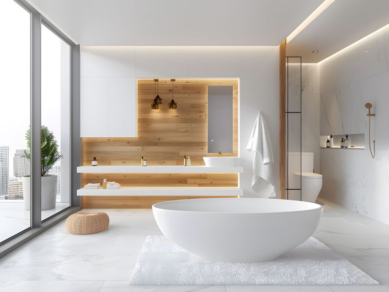 Modern Minimalist Bathtub